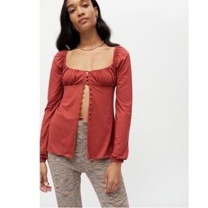 UO Laura Blouse Top